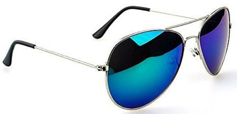 hipe Aviator Sunglasses(Blue)