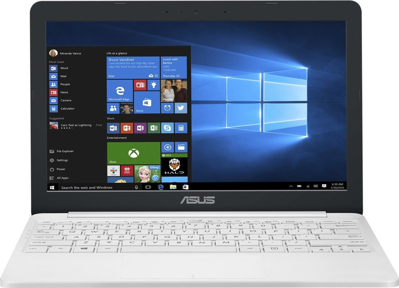 Asus E203MAH Celeron Dual Core - (2 GB/500 GB HDD/Windows 10) FD016T Laptop(11.6 inch, White) Asus E203MAH Celeron Dual Core - (2 GB/500 GB HDD/Windows 10) FD016T Laptop(11.6 inch, White)