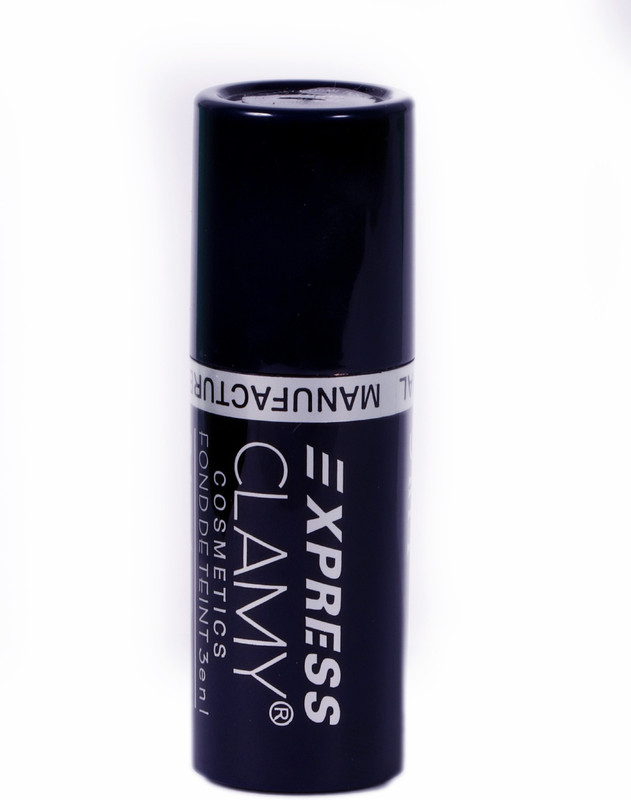clamy xpress cosmerics Fonddeteint 3 en 1 Concealer(multicolor, 15 g)