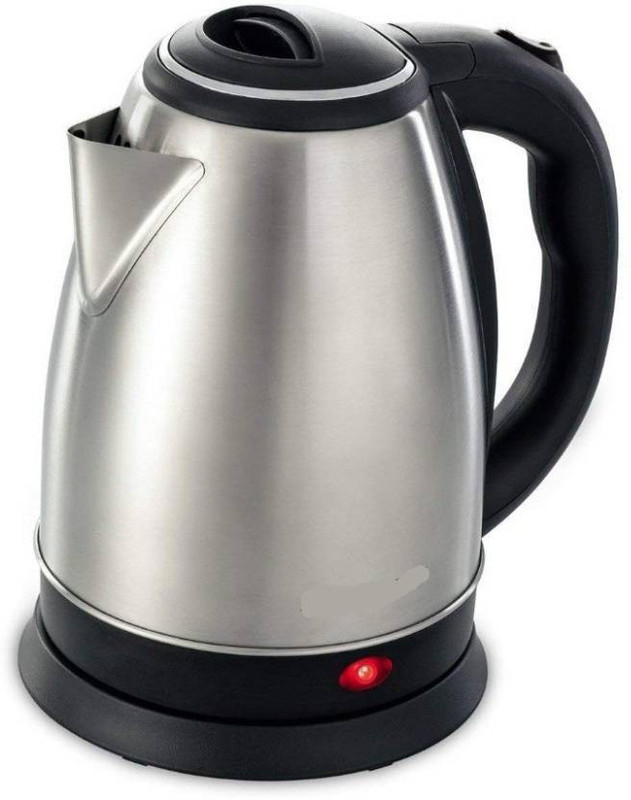 Mezire ™SC-1838 Hot Water Pot Portable Boiler Tea Coffee Warmer Heater Cordless Electric Kettle  (1.8 L, Silver) Electric Kettle(1.8 L, Silver)