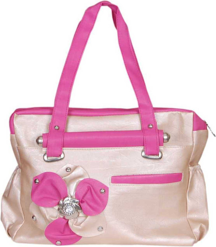 3ng Women Pink, Beige Hand-held Bag