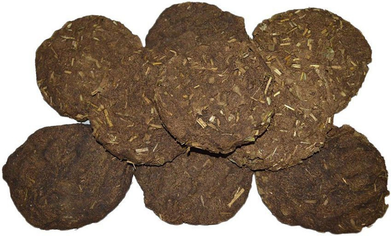 ola Desi cow dung cake/Upla/Hawan Kande - Small handmade