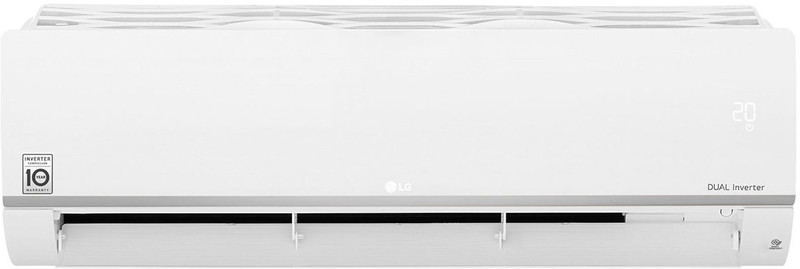 LG 2 Ton 3 Star Split Dual Inverter AC - White(KS-Q24SNXD, Copper Condenser)