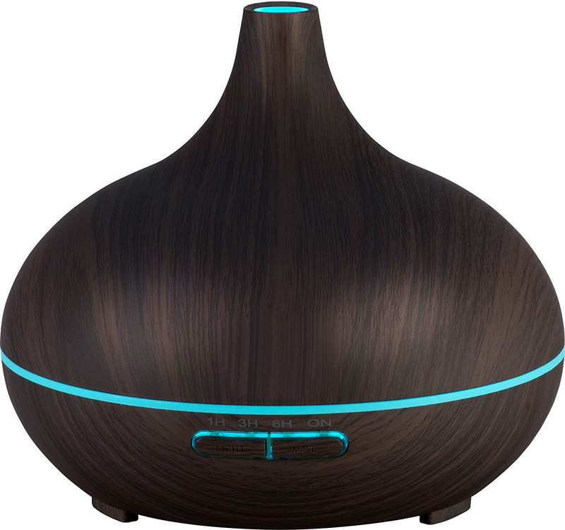 kapimo Air Freshener Humidifier Led Color Changing Lights Essential Oil Electric Aroma Diffuser (Pack of 1)(300 ml)