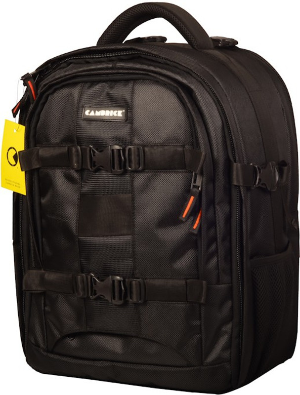 cambrick Camera Backpack Water Proof Bag and RAIN Cover Included  Camera Bag(Black)
