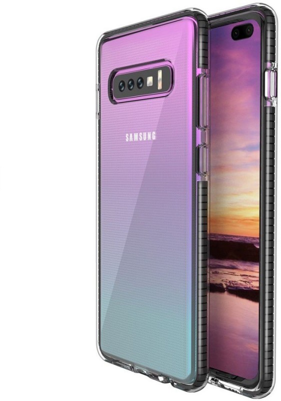 Vikeko Back Cover for Samsung Galaxy S10(Black, Dual Protection)