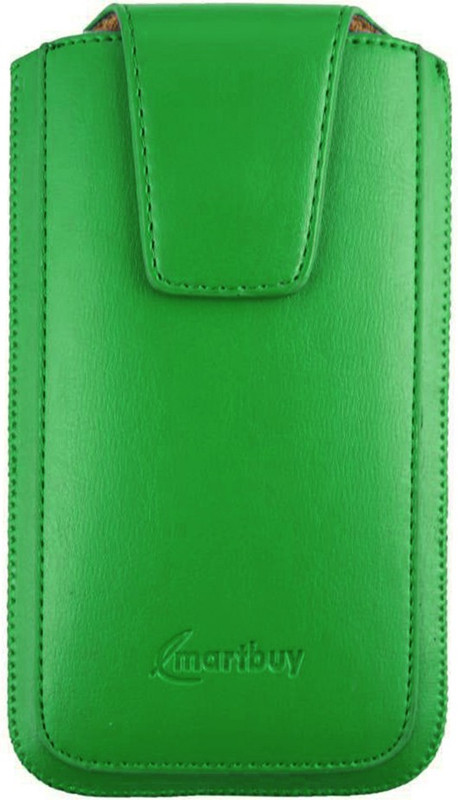 Emartbuy Pouch for Doro Doro 8020X(Green Sleek)