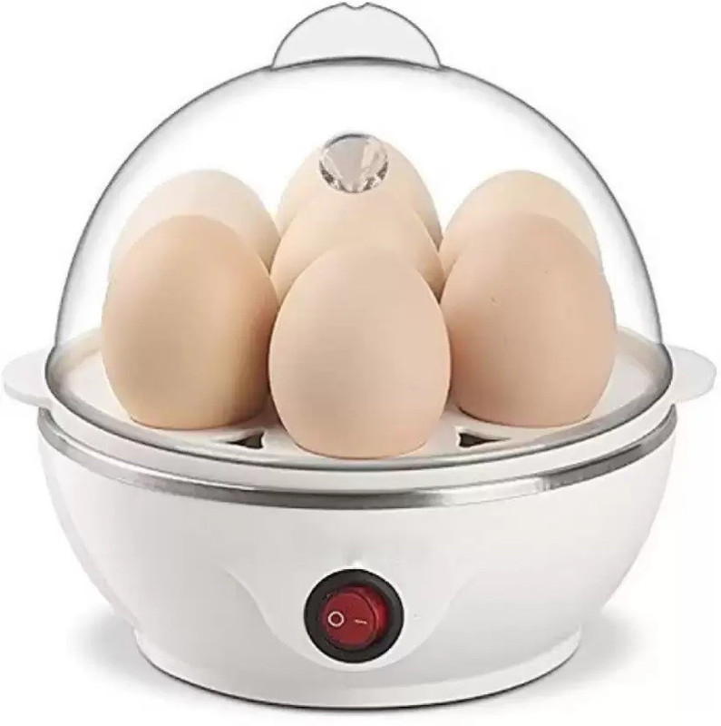 Starbust Electric egg boiler cooker 4 Egg Cooker(White, 7 Eggs)