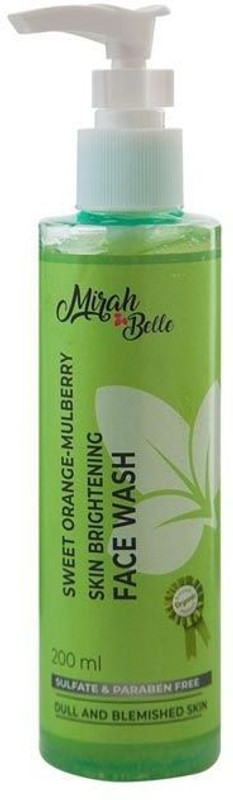 mirah belle Naturals Sweet Orange - Mulberry Skin Brightening  Face Wash(200 ml)