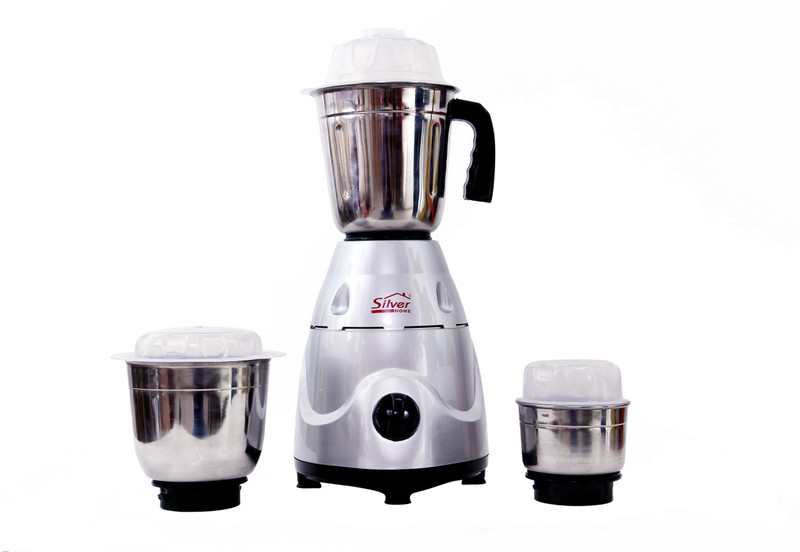 Silver Home Matalic01 550 Mixer Grinder(Silver Matalic, 3 Jars)
