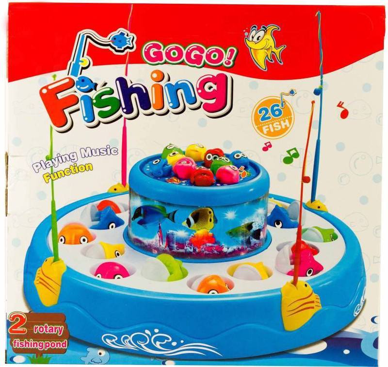 saisan Fish Catching Game Gogo Fishing set