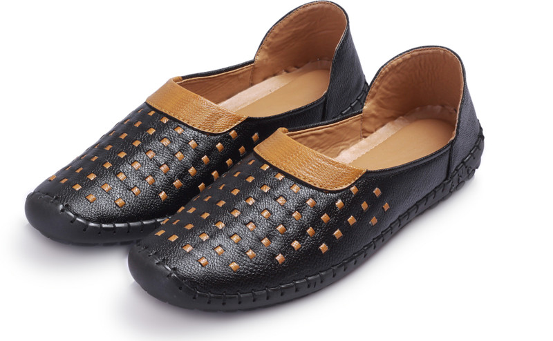 kraunn Casuals For Men(Black, Yellow)