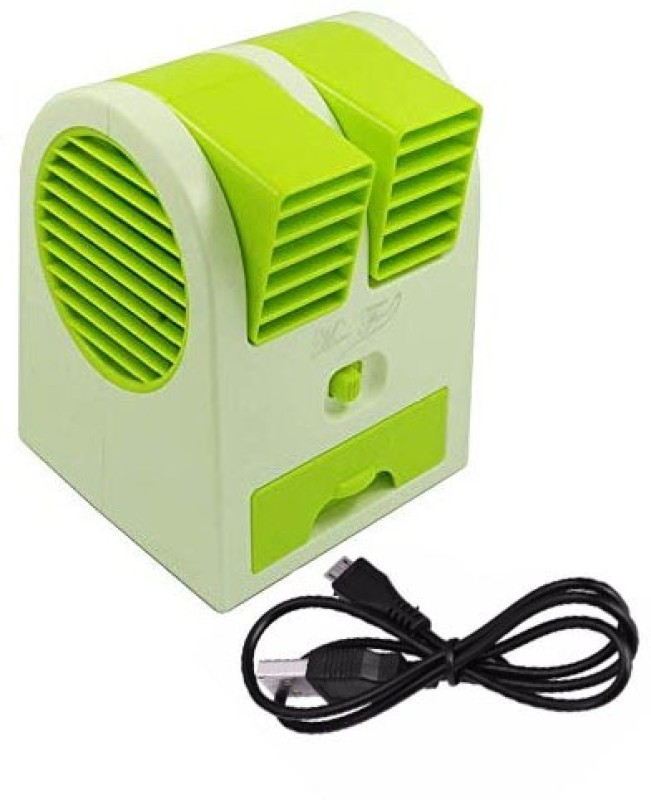BUY SURETY Good Quality Portable Small Air Conditioner Water Cooler, Mini Fan and Dual Bladeless for Use in Car/Home Personal Air Cooler(Green, 0.1 Litres) RS.700 (51.00% Off) - Flipkart