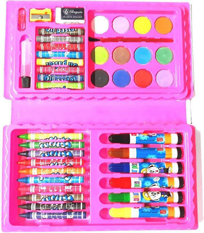 ishancreation young kids 42 pieces art and craft