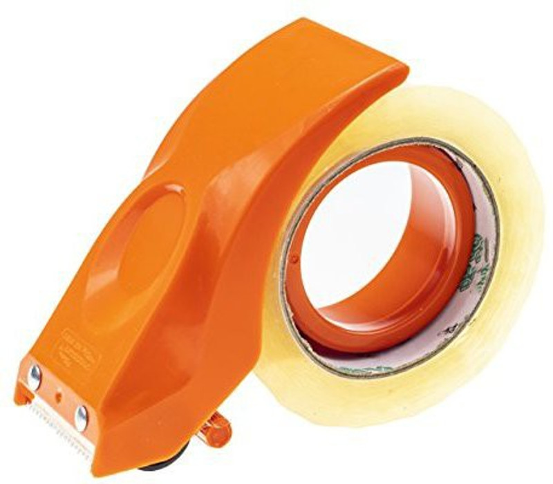 skyfall Double Sidded, Single Sidded Desktop Dispenser Tape Machine (Manual)(Yellow)