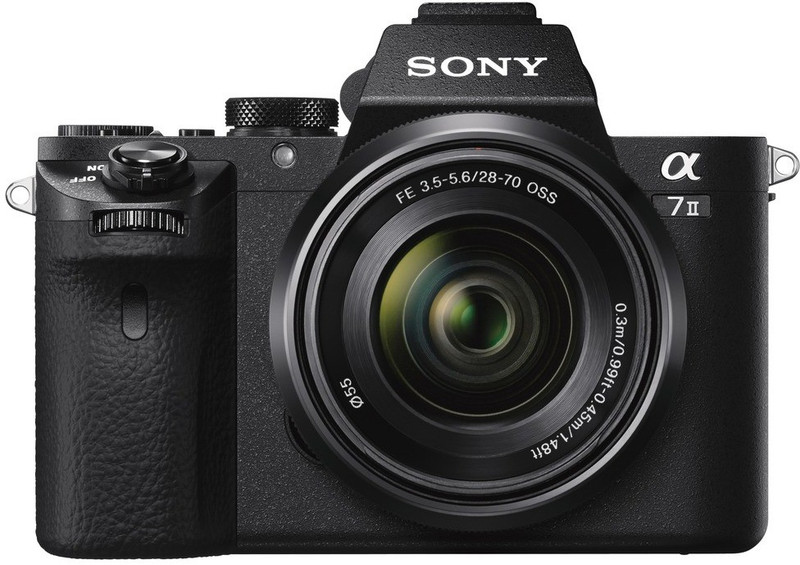Sony Alpha 7 II Full Frame Mirrorless Camera Body with 28-70 mm Lens(Black)