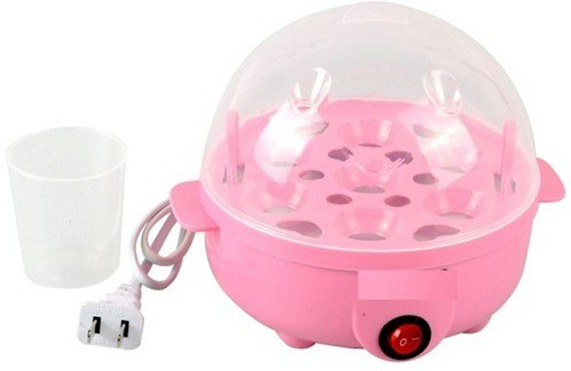 LS Letsshop Electric Egg Boiler stylish Egg Cooker(White, 7 Eggs)