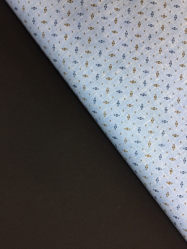 swing fashions Pure Cotton Printed Shirt & Trouser Fabric(Unstitched)