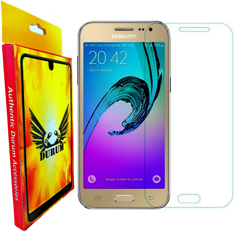 durum Edge To Edge Tempered Glass for Samsung J4(Pack of 1)
