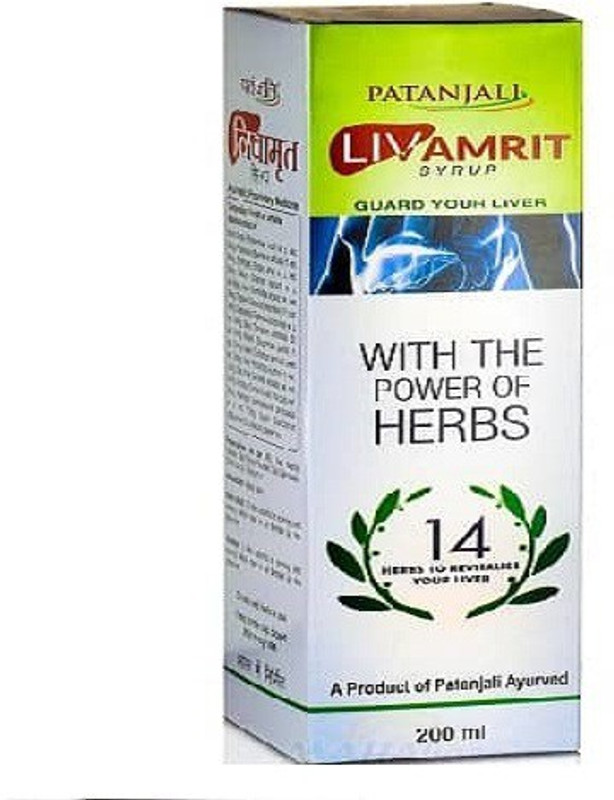 Patanjali Liv Amrit Syrup Pack Of 1 Normal 200 Ml Pack Of 1