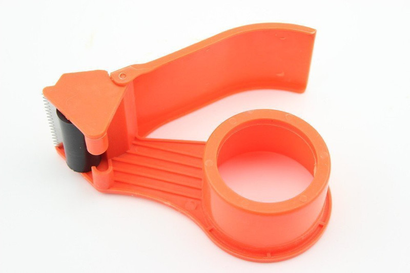 skyfall Double Sidded, Single Sidded Desktop Dispenser Tape Machine (Manual)(Orange)