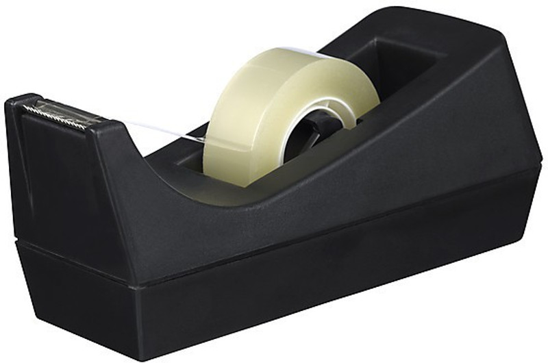 skyfall Double Sidded, Single Sidded Desktop Dispenser Tape Machine (Manual)(Black)