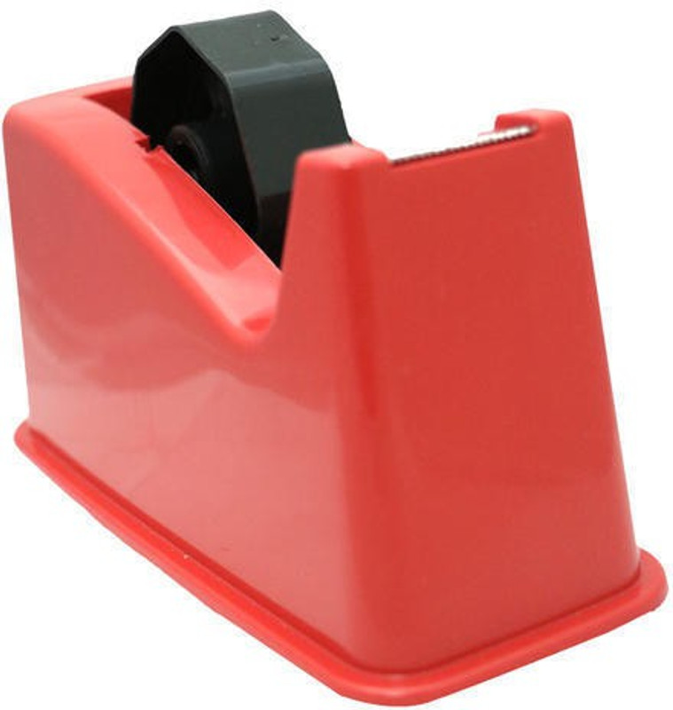 skyfall Double Sidded, Single Sidded Desktop Dispenser Tape Machine (Manual)(Red)