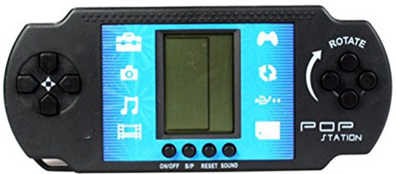 ALLMUSIC ZC-050B Best puzzle video games BBA21 ( with all brick games) ideal for Children,,adults for hand eye cordination,,skill increasing,,brain and iq booster with ALL IN ONE TOTAL BRICK GAMES(Black)