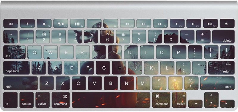 GADGETS WRAP GWS-13789 Printed hot assassin Skin for Apple Magic Keyboard 1 Keyboard Skin(Multicolor)