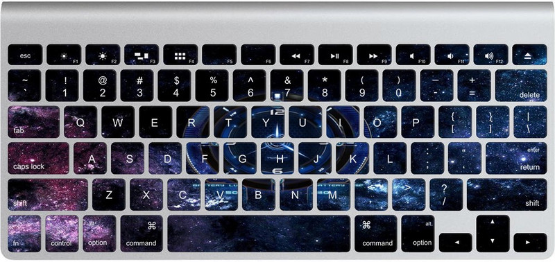 GADGETS WRAP GWS-14250 Printed Solor System Skin Apple Magic Keyboard 1 Keyboard Skin(Multicolor)