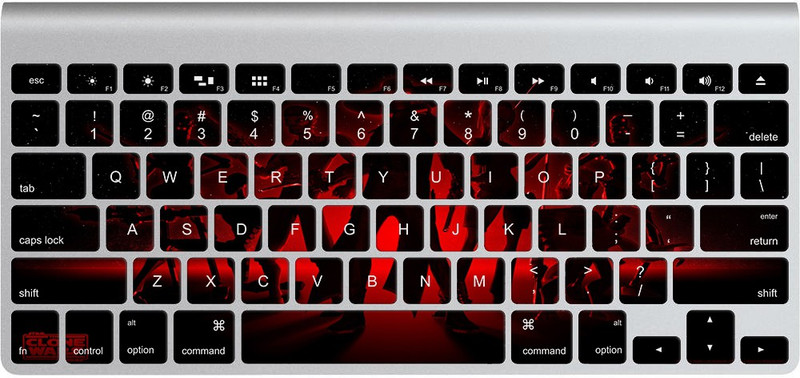 GADGETS WRAP GWS-14272 Printed Star Wra Skin Apple Magic Keyboard 1 Keyboard Skin(Multicolor)