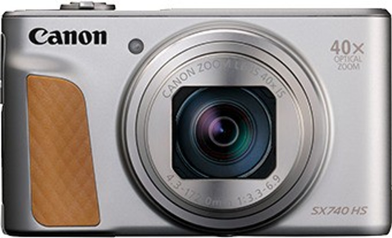 Canon PowerShot SX740 HS(20.3 MP, 40x Optical Zoom, 4x Digital Zoom, Silver)