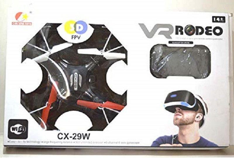 Lootmela Cx 29w Drone With Hd Camera And 3d Vr Glasses Radio Controlled Drone Quadrocopter Drone Vr Rodeo Random Color Multicolor Buy Online In Luxembourg At Luxembourg Desertcart Com Productid
