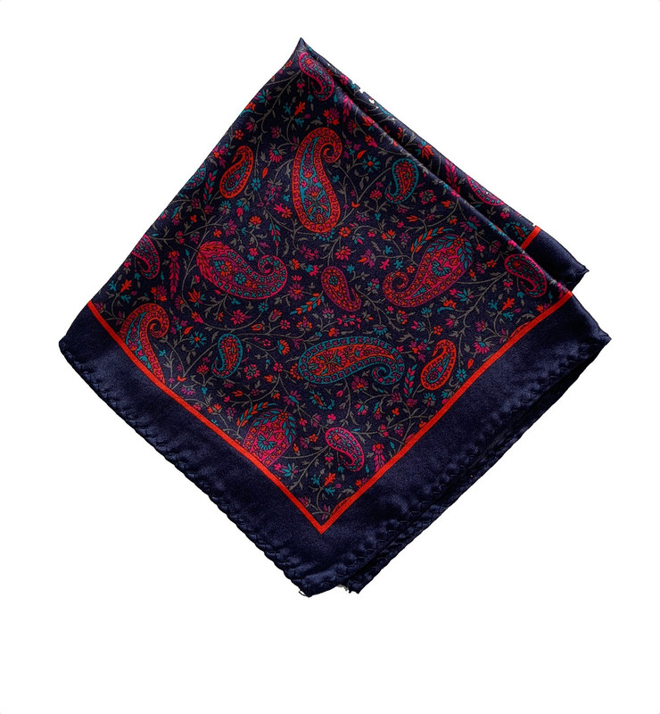 modarta Printed Poly Silk Men Fancy Scarf