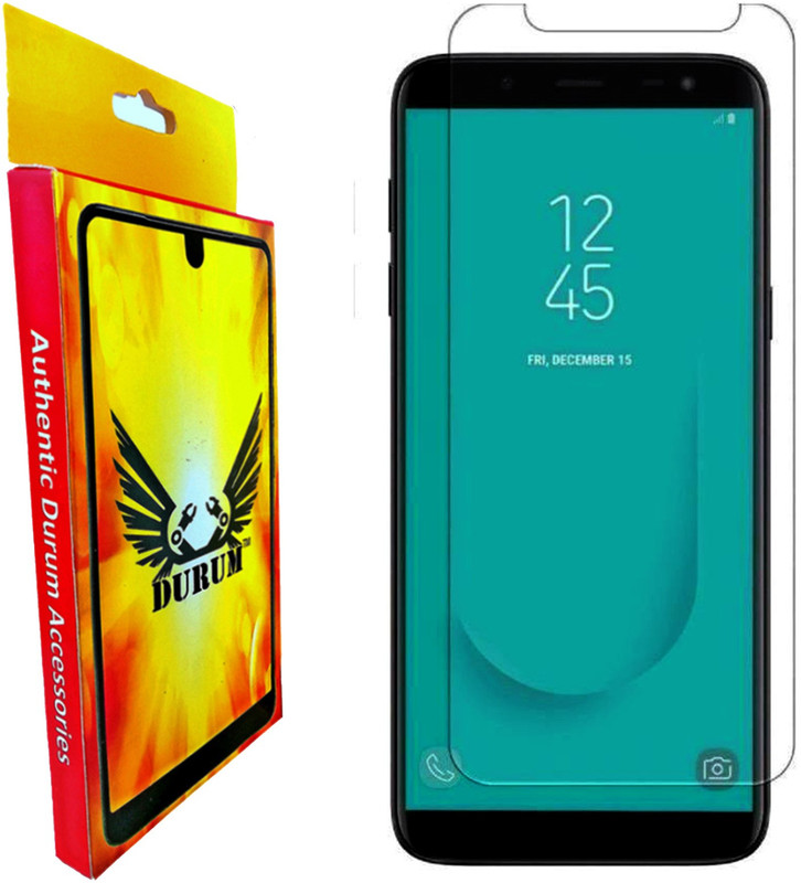 durum Edge To Edge Tempered Glass for Samsung Galaxy J8(Pack of 1)