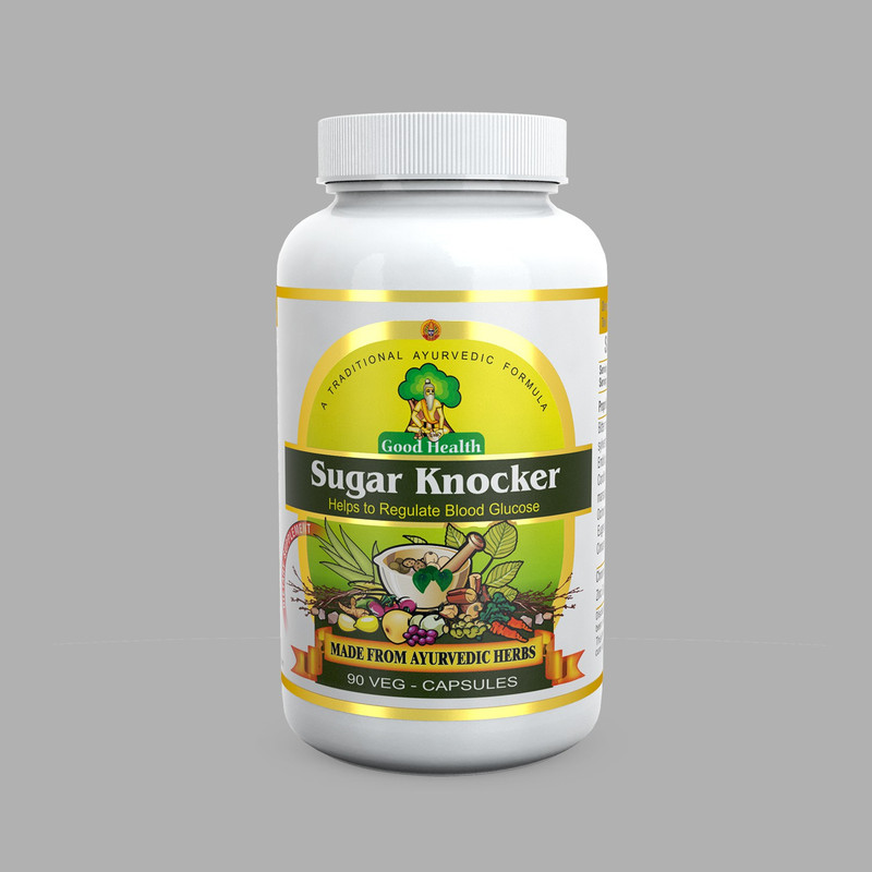 sugar knocker Ayurvedic Medicine for Diabetes (90 Capsules For 30 Days)(90 No)