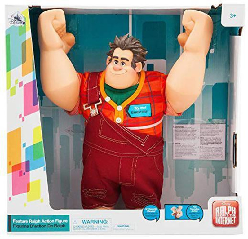 ralph Wreck-It Talking Action Figure Breaks The Internet(Multicolor)