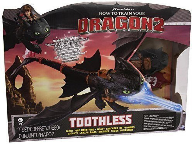 DreamWorks Giant Fire Breathing Toothless(Blue)