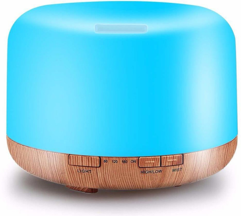 kapimo Air Freshener Humidifier Color Changing Led Lights Essential Oil Electric Aroma Diffuser (Pack of 1)(300 ml)