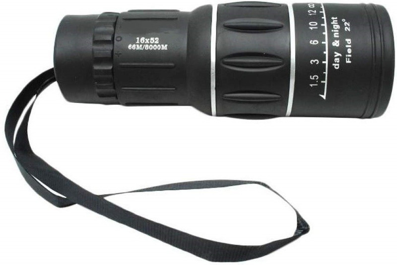 eDUST 66M/8000M Zoom Mini Powerful HD Monocular(52, Black)
