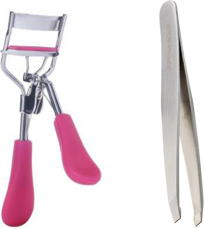 vune Eyelash Curler and Tweezer Slant Tip(Set of 2)