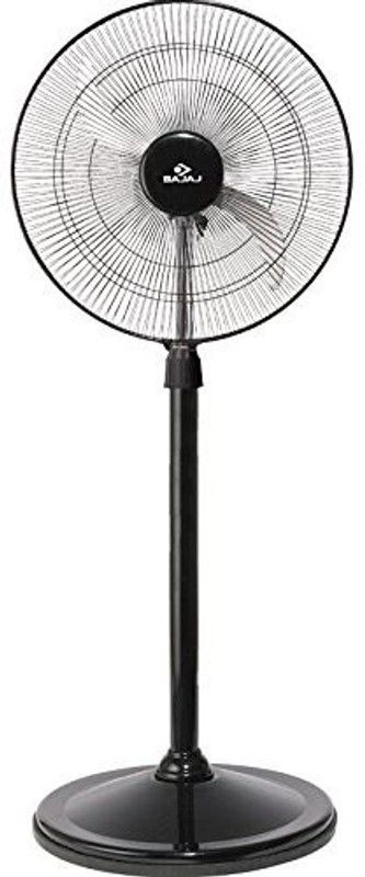 Bajaj Tej Farrata 1 500 mm 2 Blade Pedestal Fan(Black, Pack of 1)