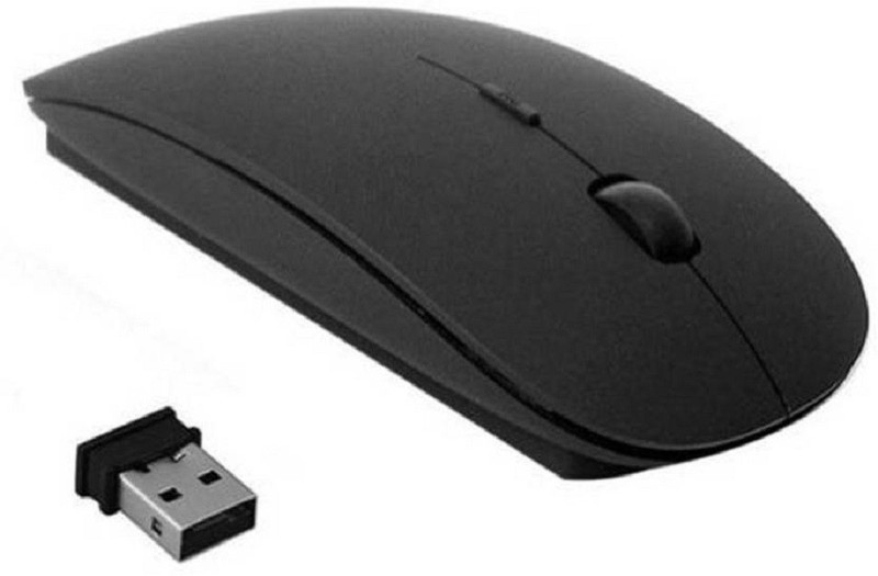 happiesta WIRELESS MOUSE USE FOR ALL TYPES LAPTOP AND COMPUTERS(BLACK) Wireless Optical  Gaming Mouse(USB 3.0, Black)