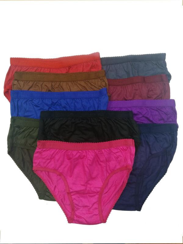 cantex Women Hipster Multicolor Panty(Pack of 10)