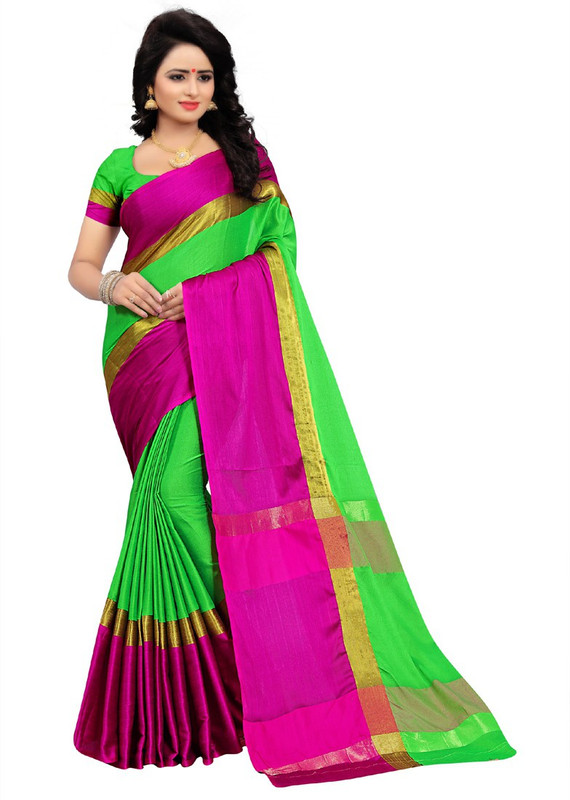 HITESH ENTERPRISE Self Design Fashion Art Silk Saree(Green) HITESH ENTERPRISE Self Design Fashion Art Silk Saree(Green)