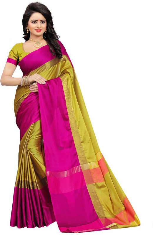 HITESH ENTERPRISE Self Design Fashion Poly Silk Saree(Mustard) HITESH ENTERPRISE Self Design Fashion Poly Silk Saree(Mustard)