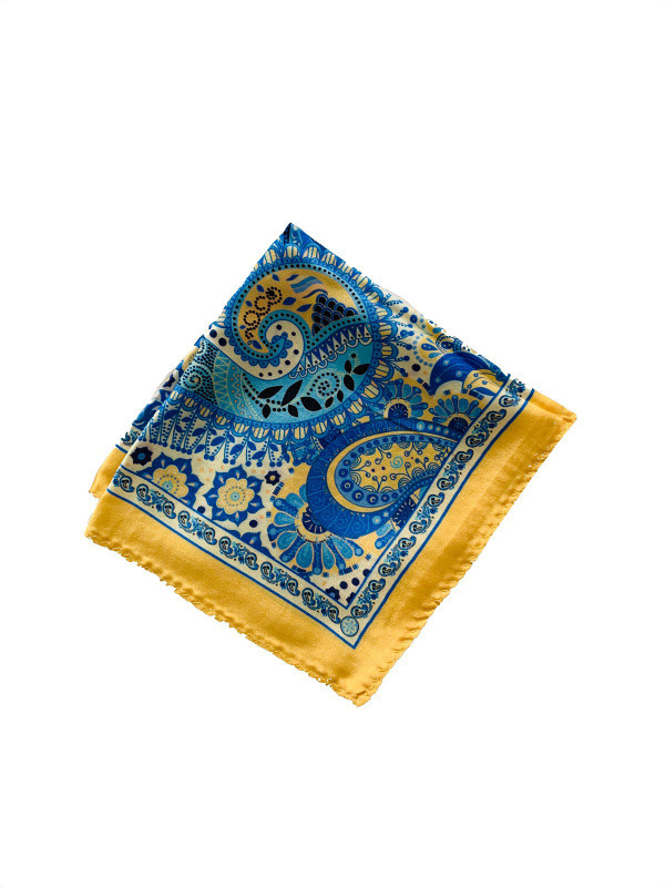 modarta Printed Poly Silk Men Stole