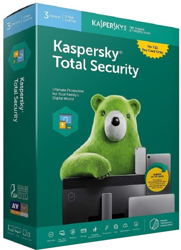 KASPERSKY Total Security 3 User 3 Years(Voucher)