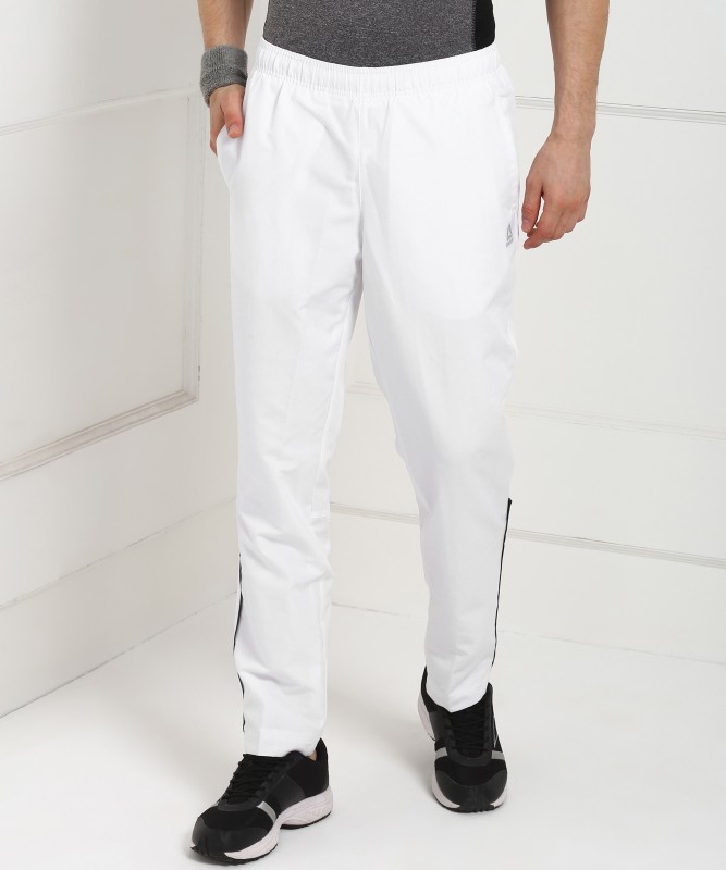 REEBOK Solid Men White Track Pants- Buy 