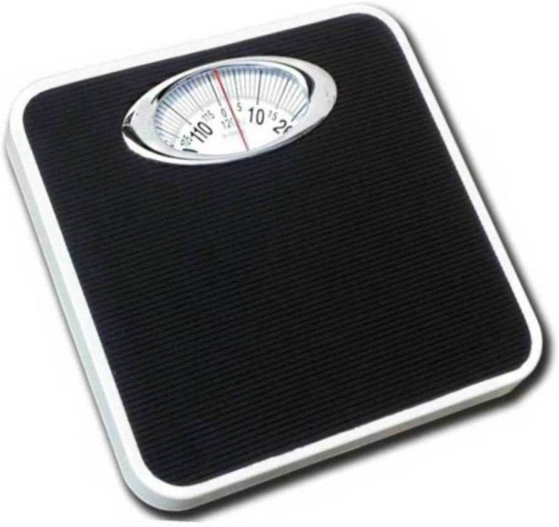 Gadget Tree Analog Weight Machine, Capacity 120Kg Manual Mechanical Full Metal Body Analog Weighing Scale(Black)